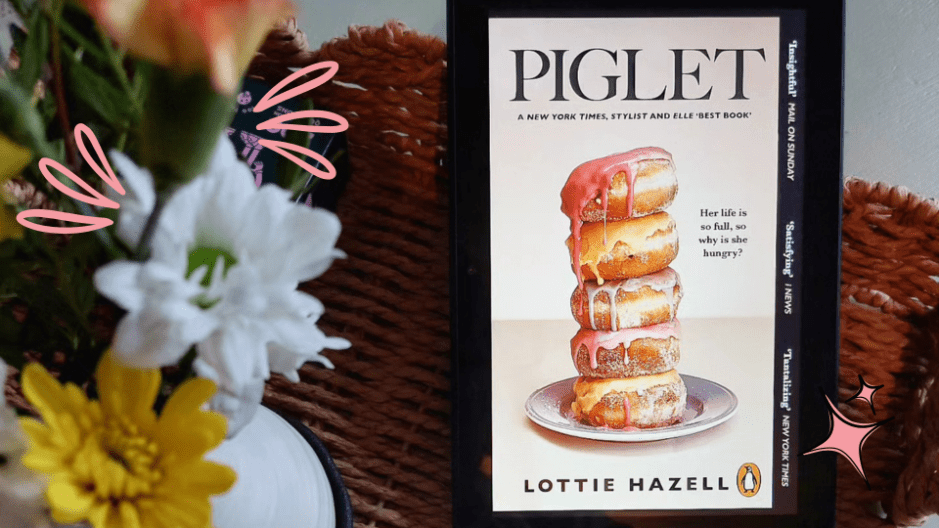 a book review of Piglet by author Lottie Hazell