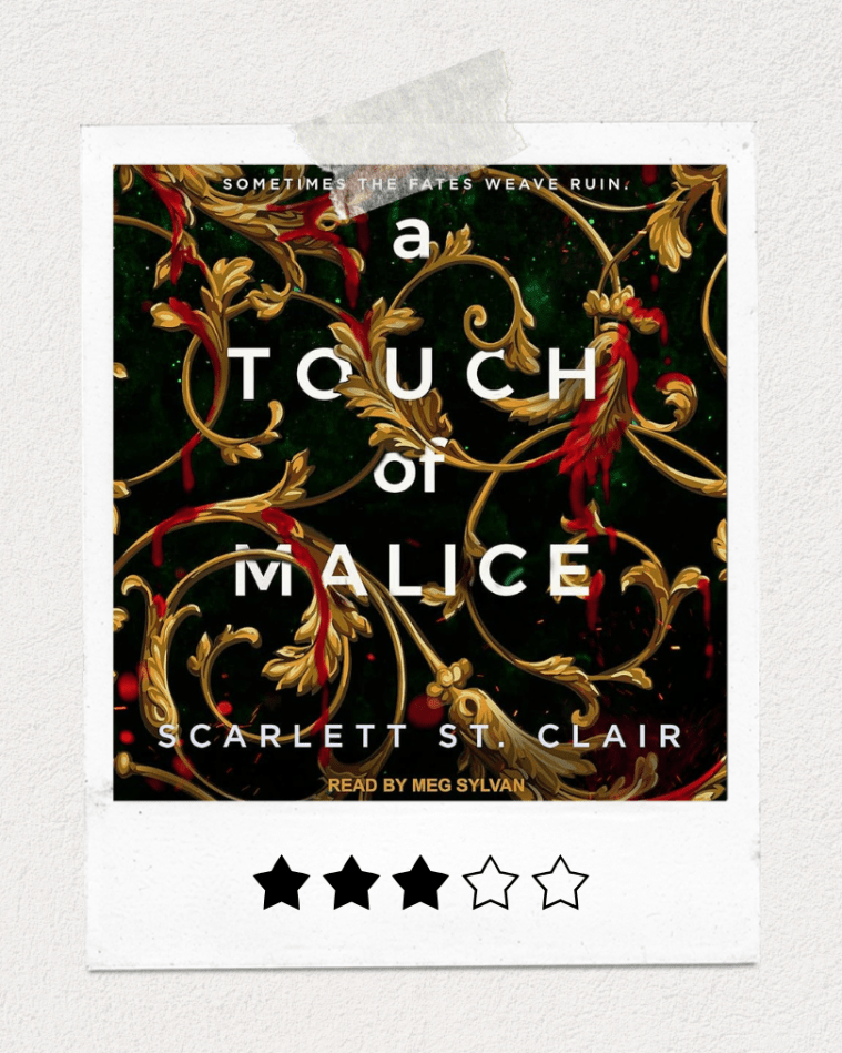 A review of - A Touch Of Malice by Scarlett St. Clair