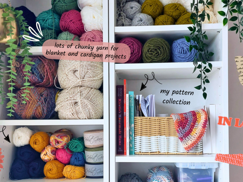 ORGANISING MY YARN&nbsp;COLLECTION